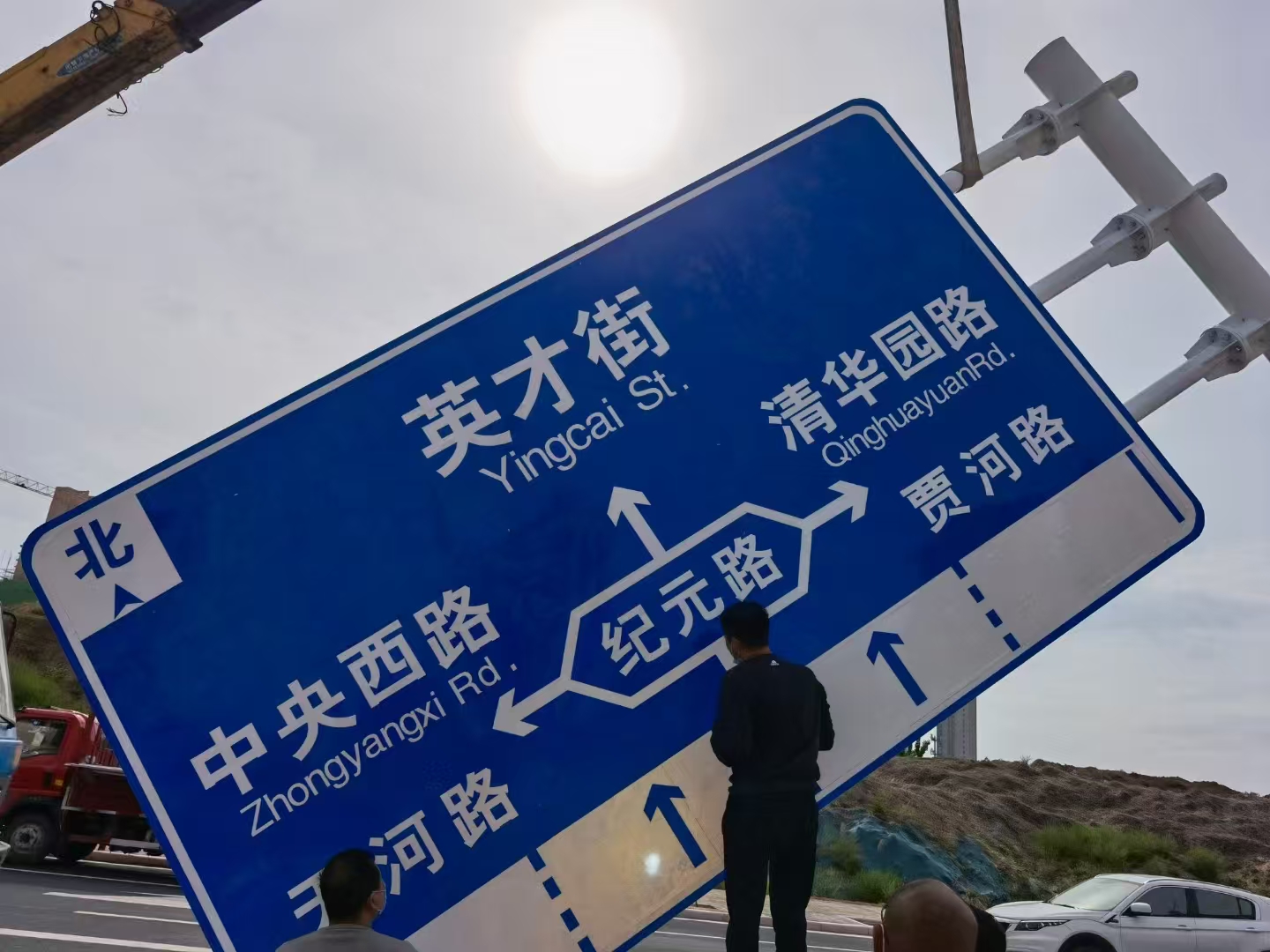 南充市警示牌监控立杆 - 价格